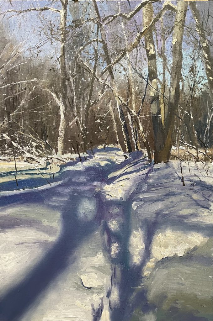 Winter Near Williams Creek by C. W. Mundy