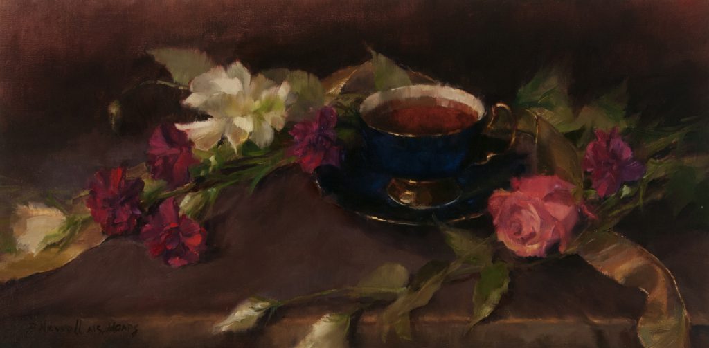 Blossoms and Tea by Pamela Newell
