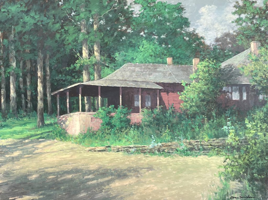 T. C. Steele's House by Dan Woodson